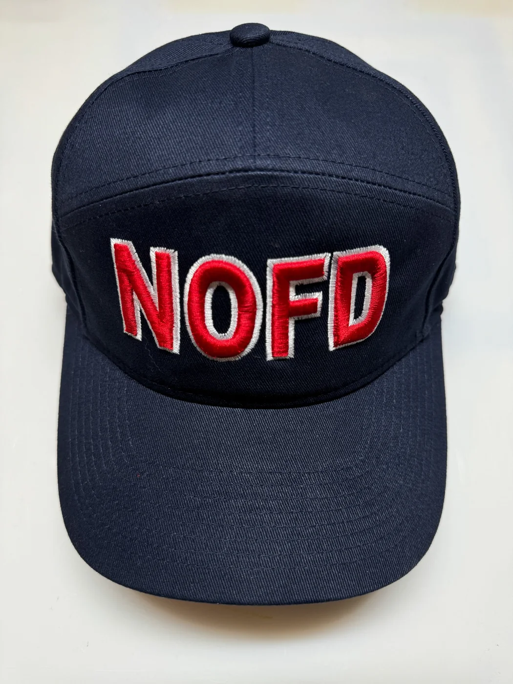 NOFD embroidered navy cap