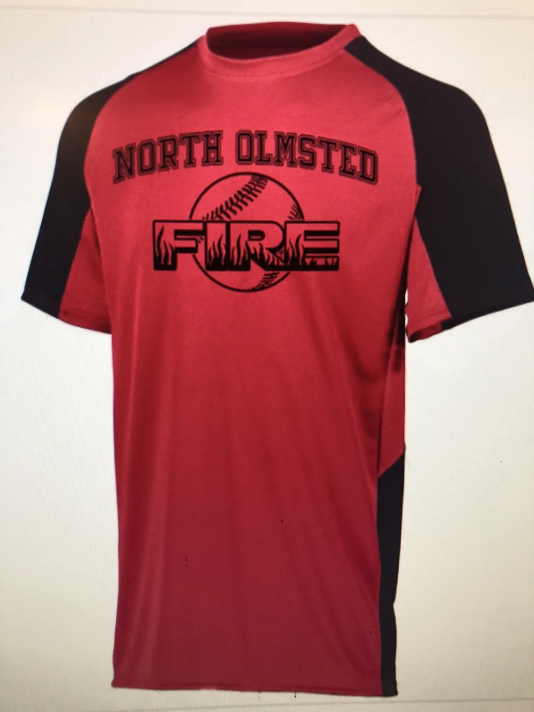 North Olmsted Fire baseball apparel